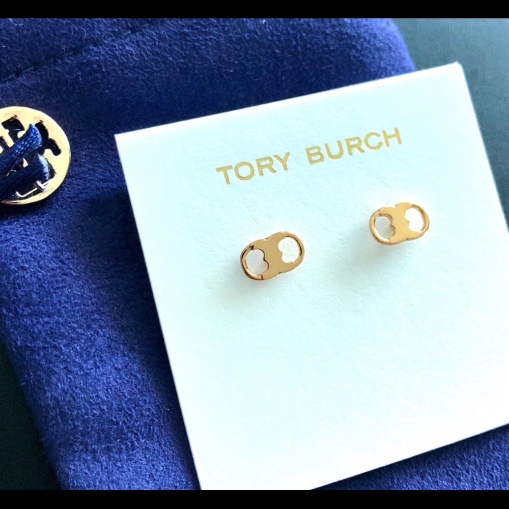 - Tory Burch Gemini Earrings.